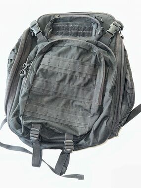 Men's Black Academy Tactical Performance Black Backpack 21x17